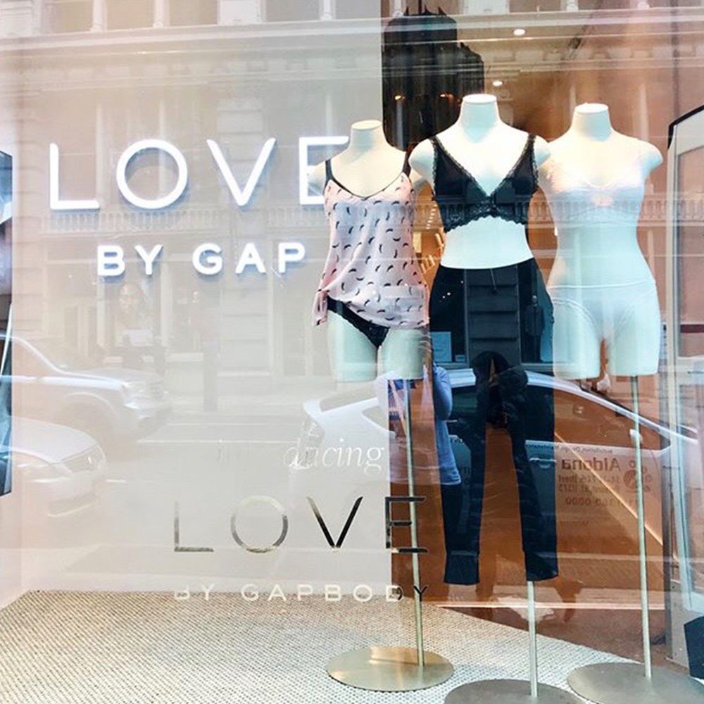 Welcome to SoHo Broadway: Love by GapBody