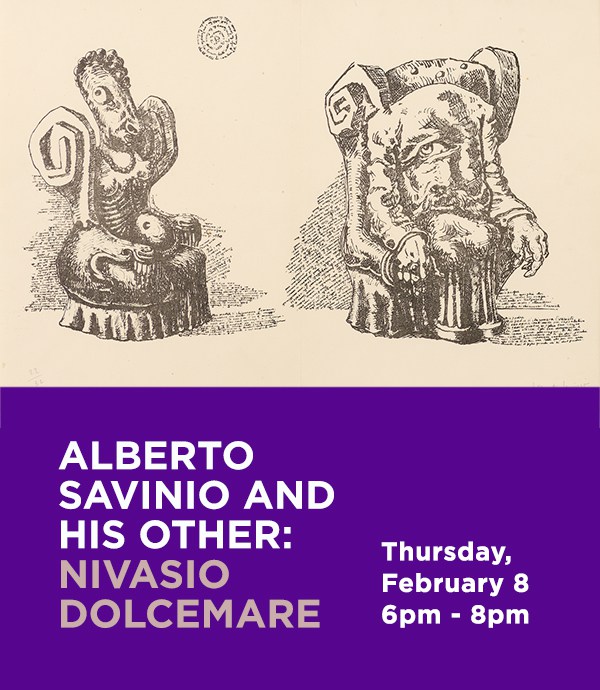 Alberto Savinio and his Other: Nivasio Dolcemare-SoHo Events