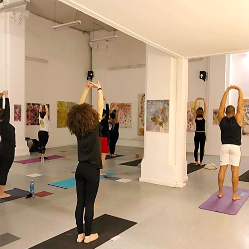 FREE Yoga Classes by BigToe Yoga at Artists & Fleas 3/6