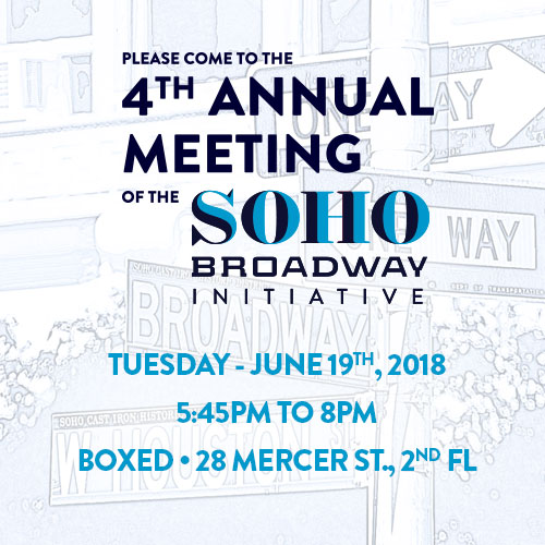 4th Annual Meeting of the SoHo Broadway Initiative