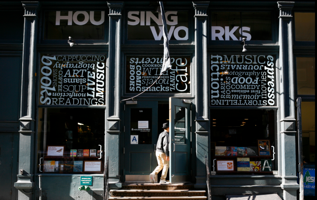 Housing Works Bookstore Cafe at 126 Crosby Street