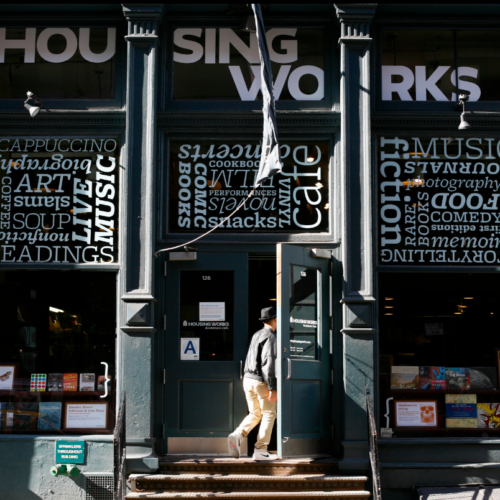 Housing Works Bookstore Cafe at 126 Crosby Street