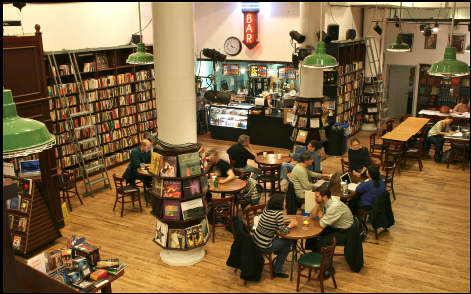SoHo Broadway's Town Square: Housing Works Bookstore Cafe