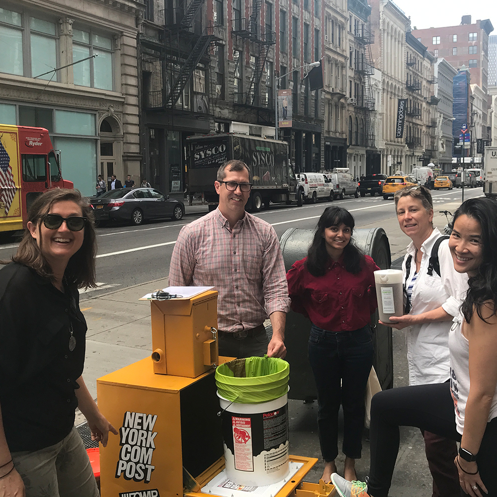 SoHo Broadway Welcomes the NY Compost Box