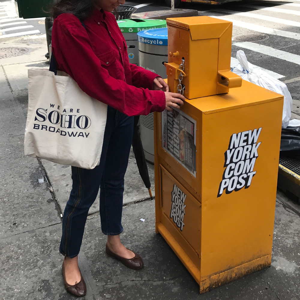 SoHo Broadway Welcomes the NY Compost Box