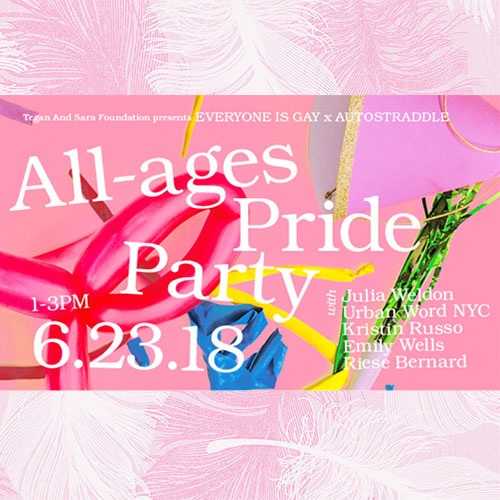 6th Annual All Ages Pride Party 6th Annual All Ages Pride Party - Soho Community Events