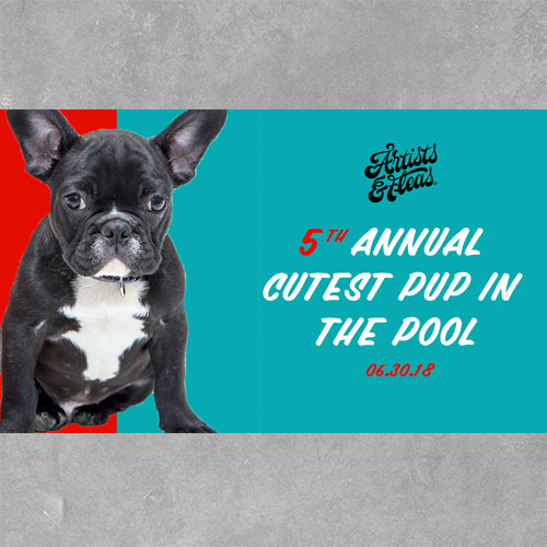 5th Annual Cutest Pup in the Pool contest