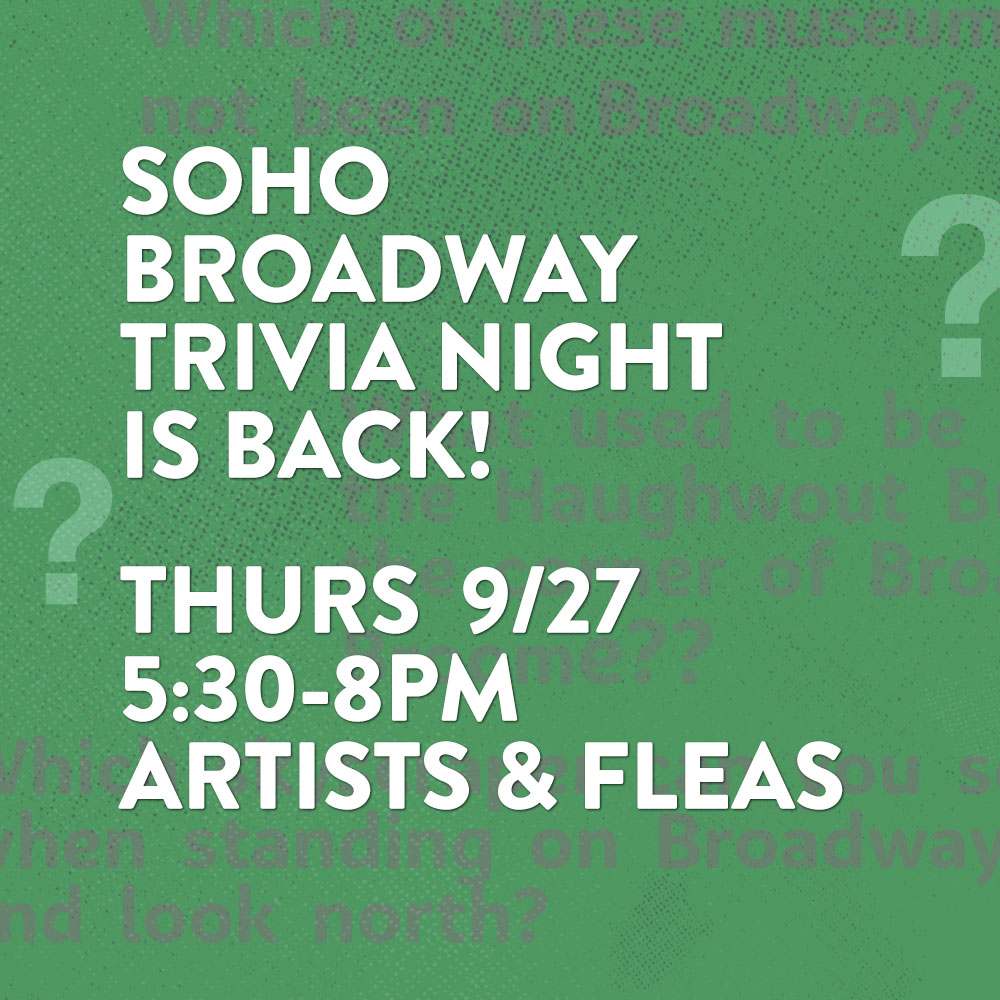 SoHo Broadway Trivia Night Is Back for Vol. 2