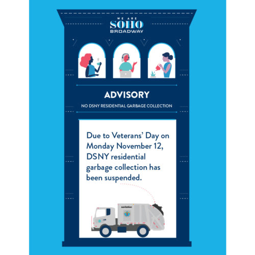No DSNY Collections On Veteran's Day