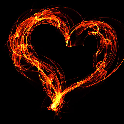 Dark Fire Heart