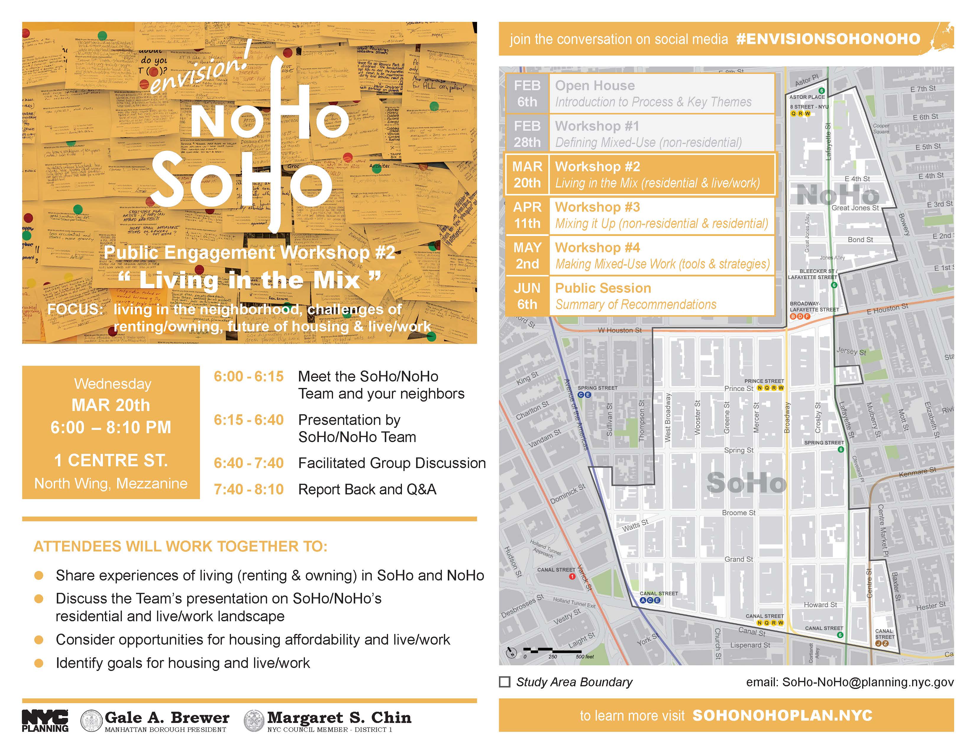 SoHo NoHo Workshop 2: Living in the Mix