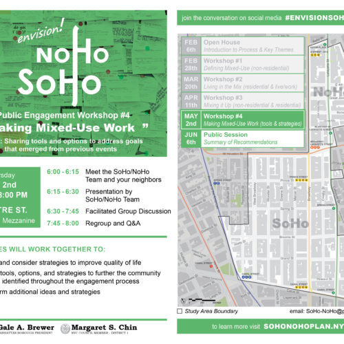 Envision SoHo-NoHo Workshop 4
