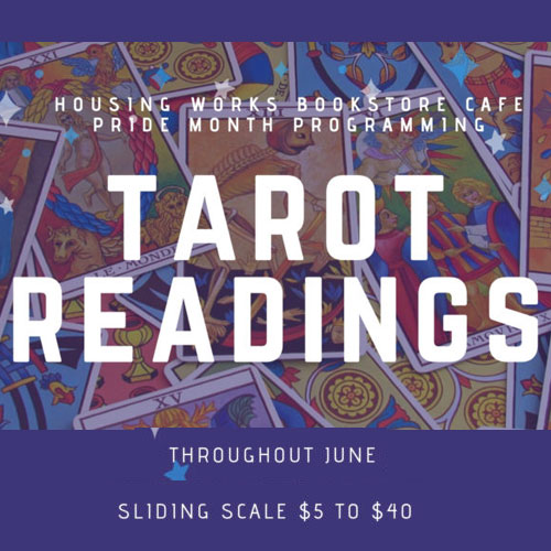 Tarot Card readings at Housing Works Bookstore Cafe