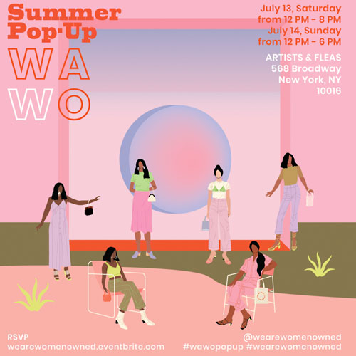 WE ARE WOMEN OWNED SUMMER 2019 POP-UP MARKET