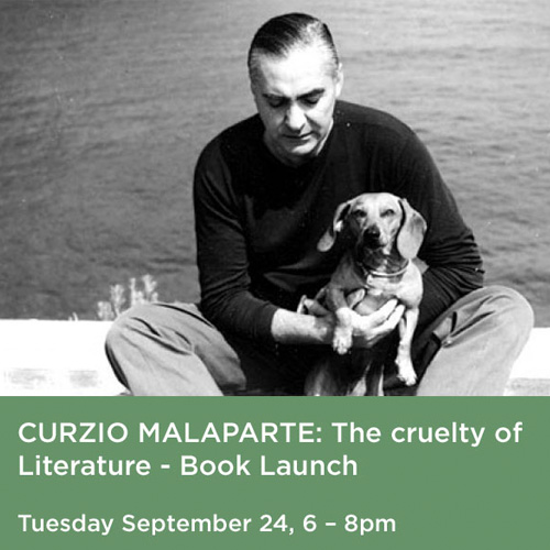 Curzio Malaparte: The cruelty of Literature,” with Franco Baldasso and NYRB translator and novelist Jenny McPhee