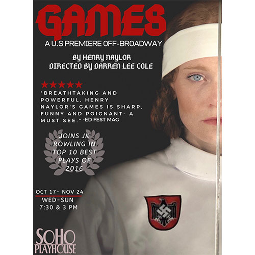 Games by Henry Naylor @ SoHo Playhouse