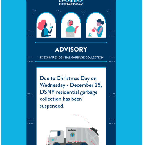 No DSNY Residential Garbage collection on December 25th-Christmas Day