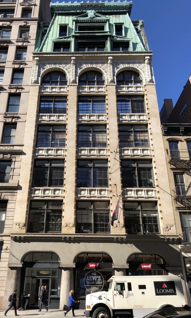 The New Era Building–495 Broadway. Image courtesy of the WB Property Group.