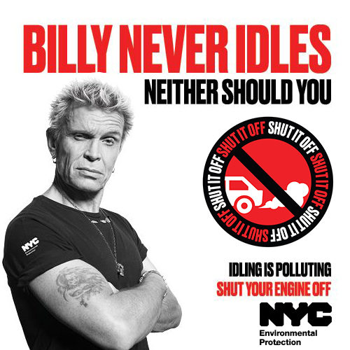 Billy Never Idles - NYC Dept of Environmental Protection
