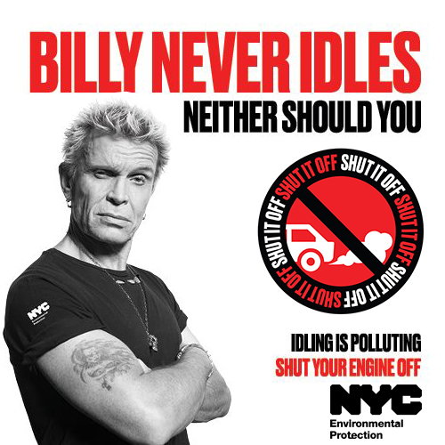 Billy Never Idles - NYC Dept of Environmental Protection