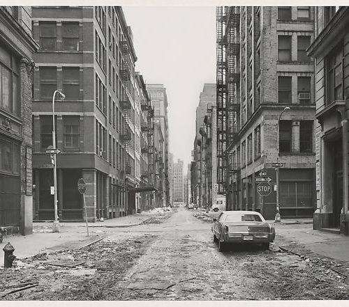 Crosby Street 1978. Photo by Thomas Struth at the Met Museum.