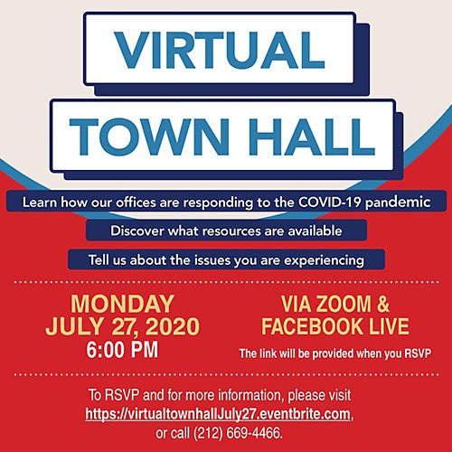 Virtual Town Hall with New York City Comptroller Scott M. Stringer