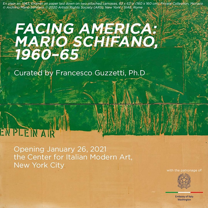 Facing America: Mario Schifano 1960–1965