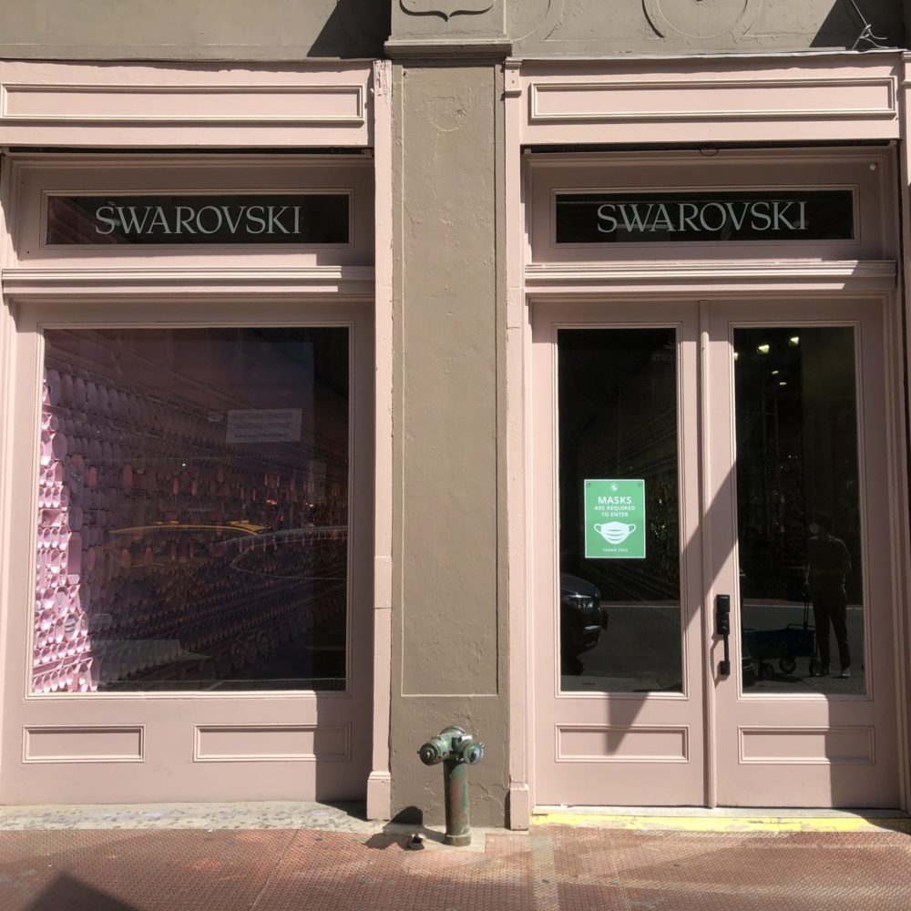 Swarovski storefront