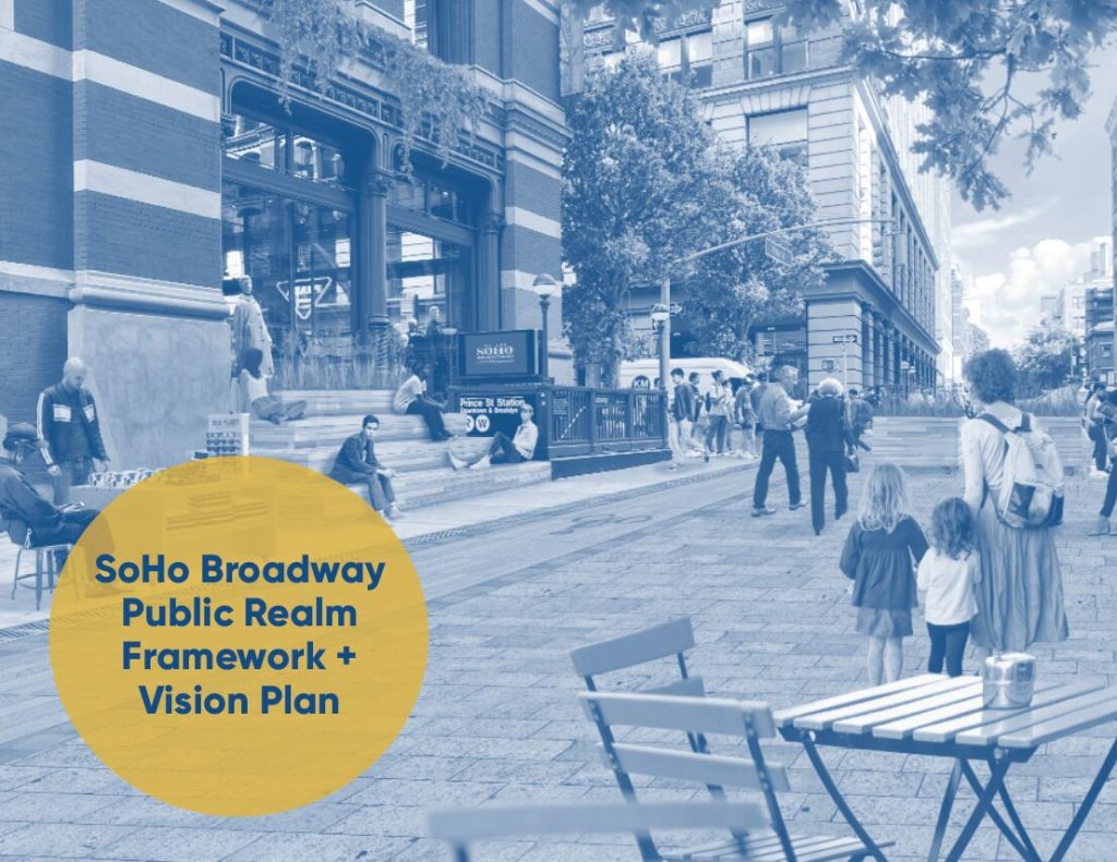 SoHo Broadway Public Realm Framework + Vision Plan - Cover