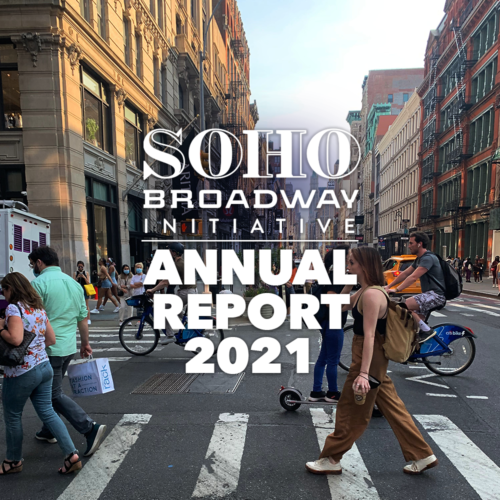 SoHo Broadway Initiative Annual Report for 2021
