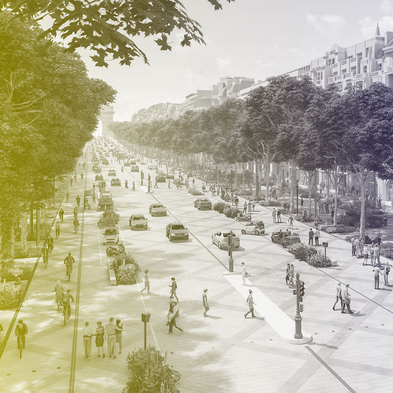 International Streets: Bolder Boulevards in Paris with Urban Design Forum