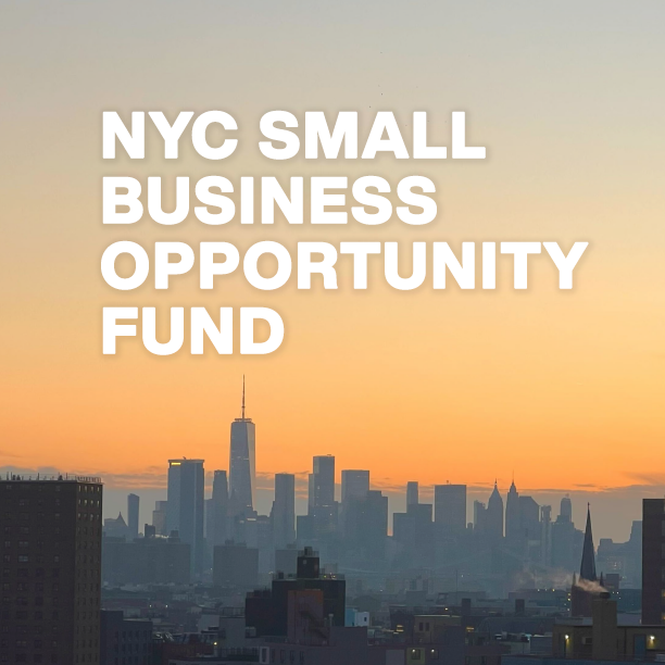 NYC Small Business Opportunity Fund SBS NYC