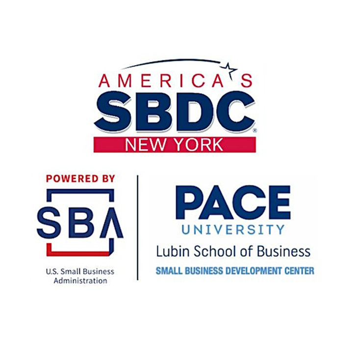 Pace University Small Business Development Center (SBDC) and the US Small Business Administration (SBA)