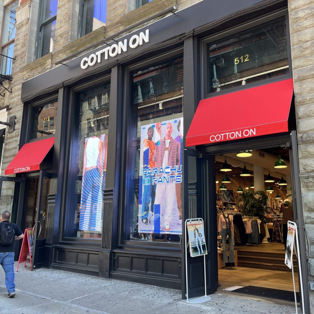 Cotton On storefront