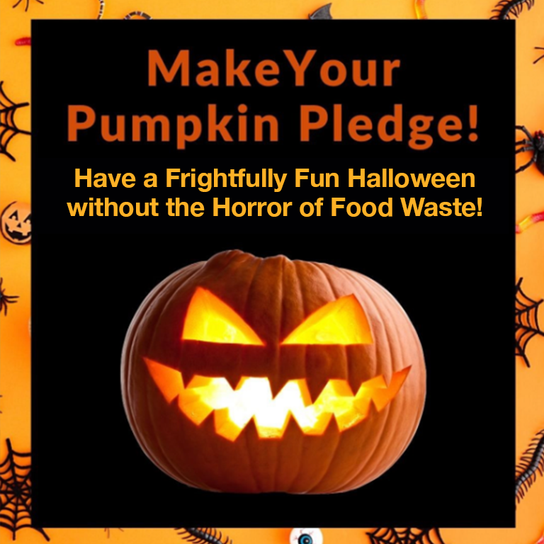 Pumpkins Are Not Trash - Take The Pumpkin Pledge