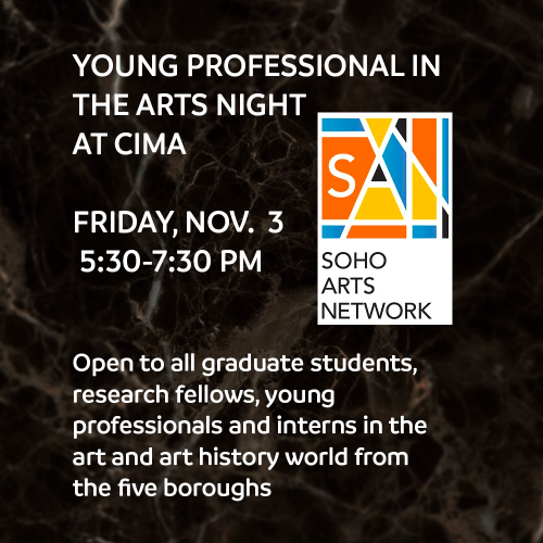 'Young Professionals in the Arts' Night at CIMA