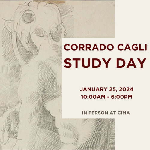 CORRADO CAGLI STUDY DAY