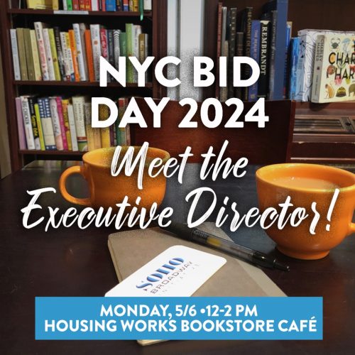 NYC BID Day 2024 -Meet the Executive Director!