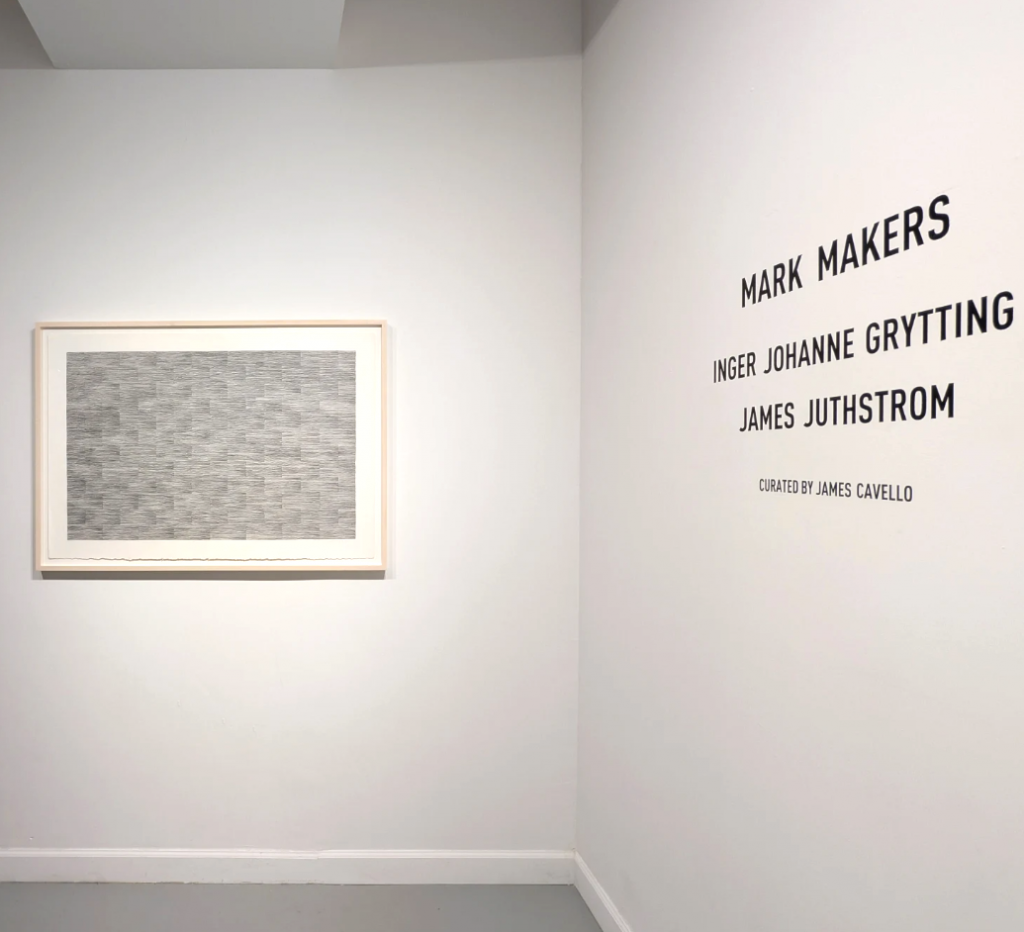 Mark Makers: Inger Johanne Grytting and James Juthstrom