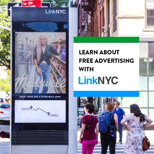 WE Master: Free Advertising w/LinkNYC