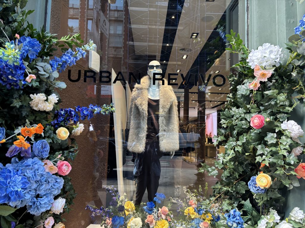 Urban Revivo store window