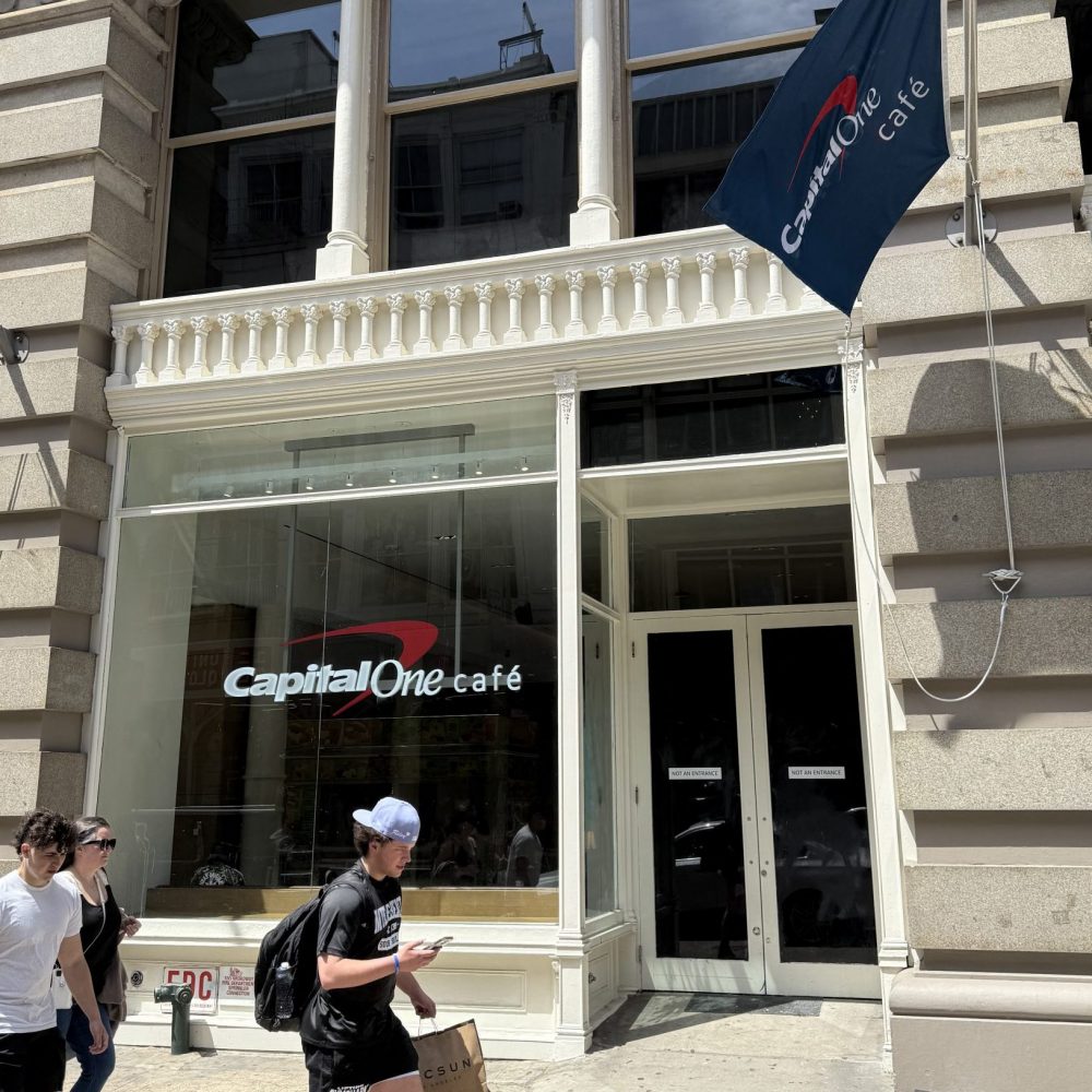 Capital One Cafe SoHo storefront