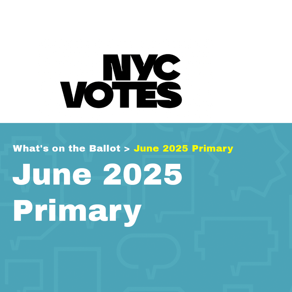 NYC Votes Primary 2025