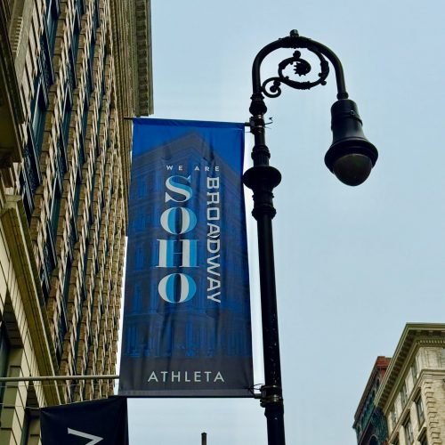 SoHo Broadway banner Athleta