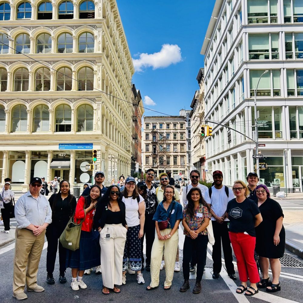 SoHo Broadway Initiative and NoHo BID site visit with NYC Department of Small Business Services