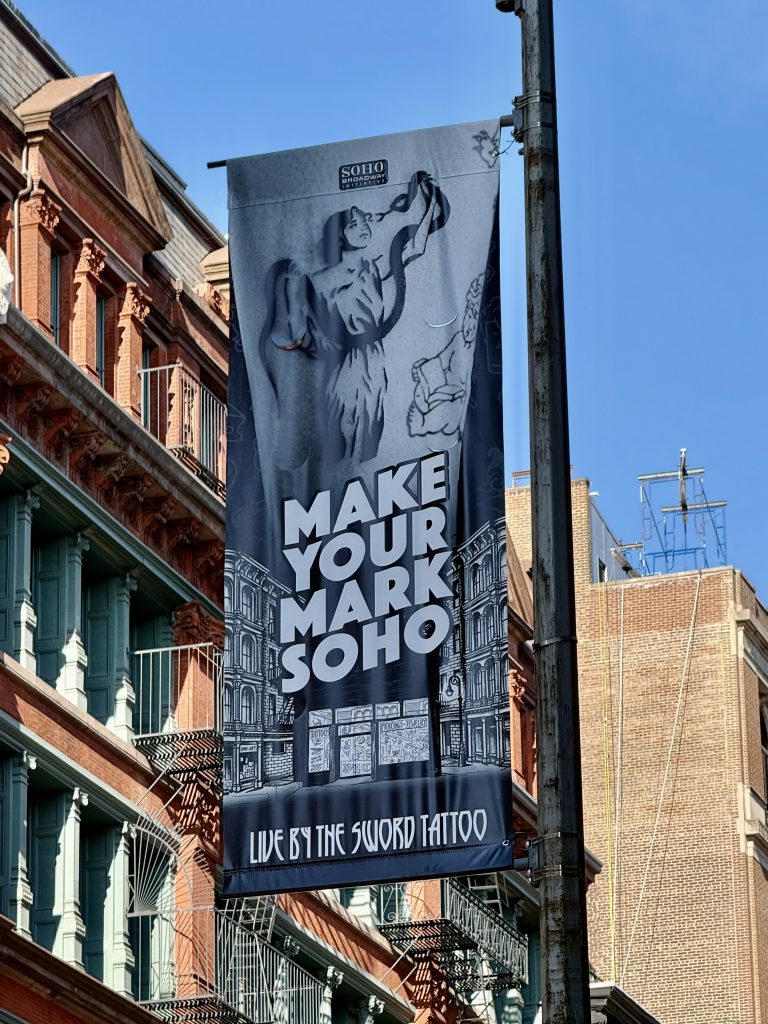 Make Your Mark Live by the Sword banner