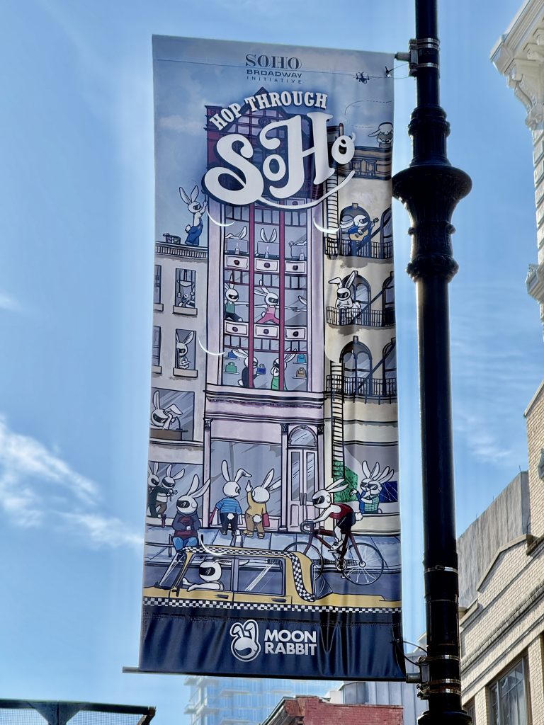 Moon Rabbit Hop Through SoHo banner