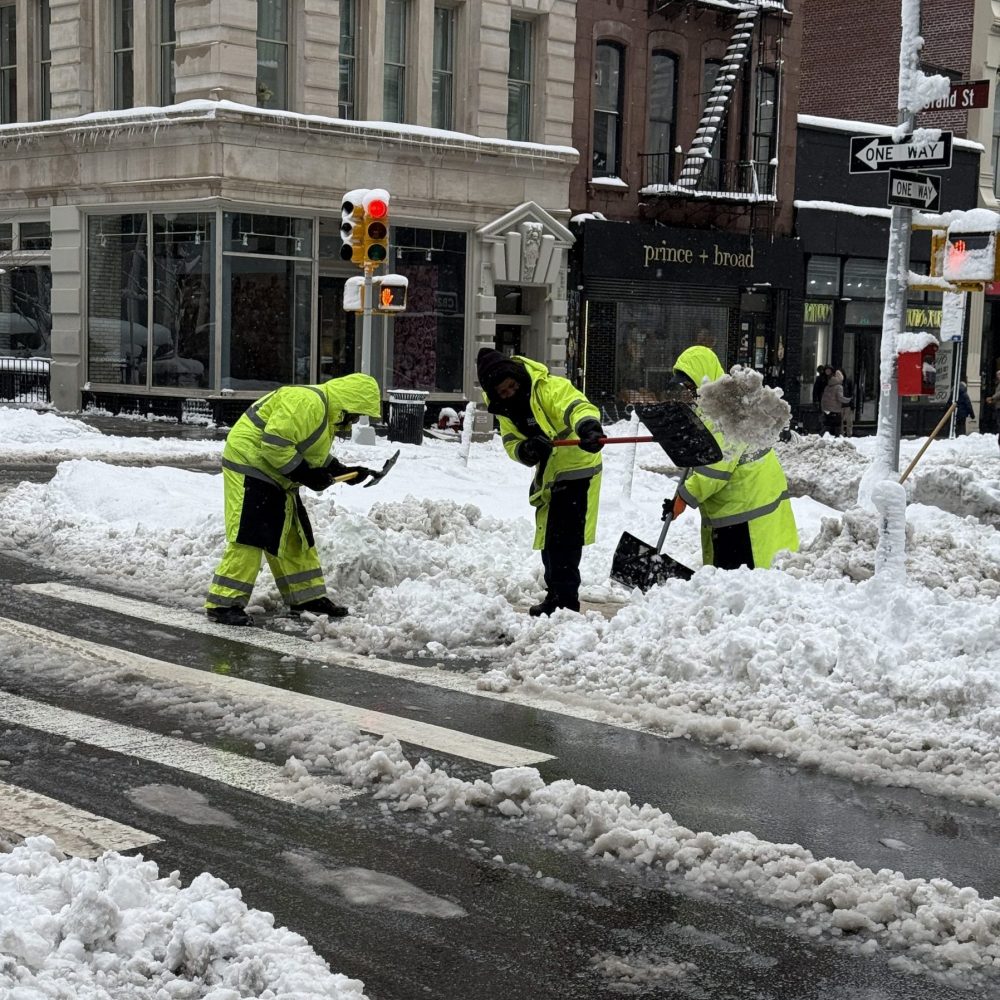 SoHo Broadway Clean Team Snow Removal February 2026