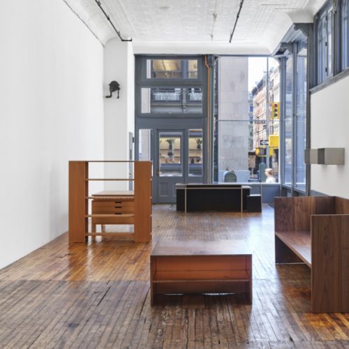 Donald Judd Furniture: Wood and Metal