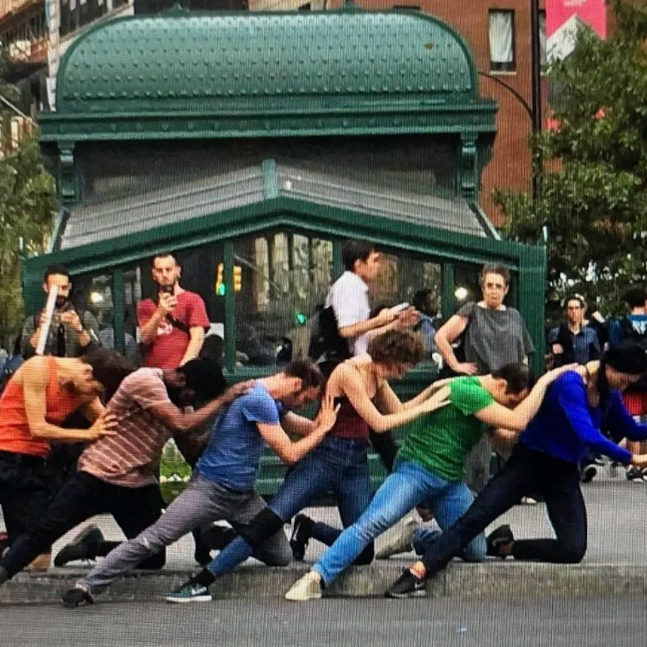 Vain Combat is a modular dance made for city streets and parks